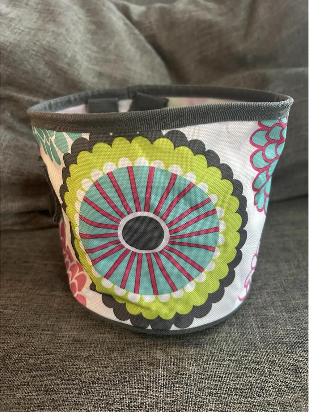 Thirty One Oh Snap Bin Storage Caddy In Bubble Bloom Easy Clean